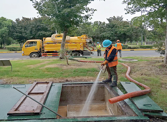 岚皋化油池清理